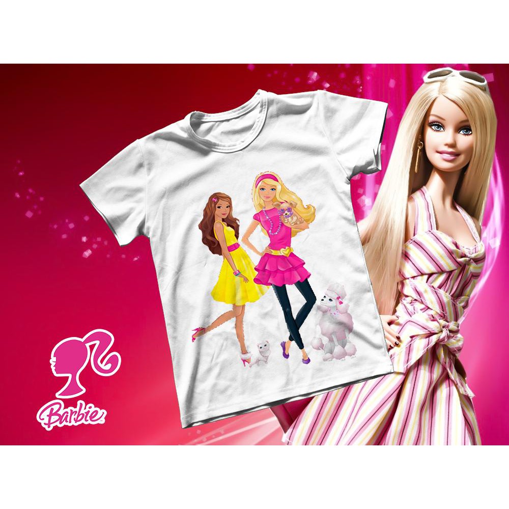 Áo thun Cotton Unisex - Movie - Barbie - Barbie cá tính