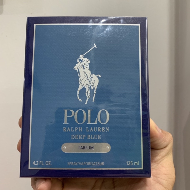 Nước hoa nam Ralph Lauren Polo Deep Blue Parfum 125ml full seal