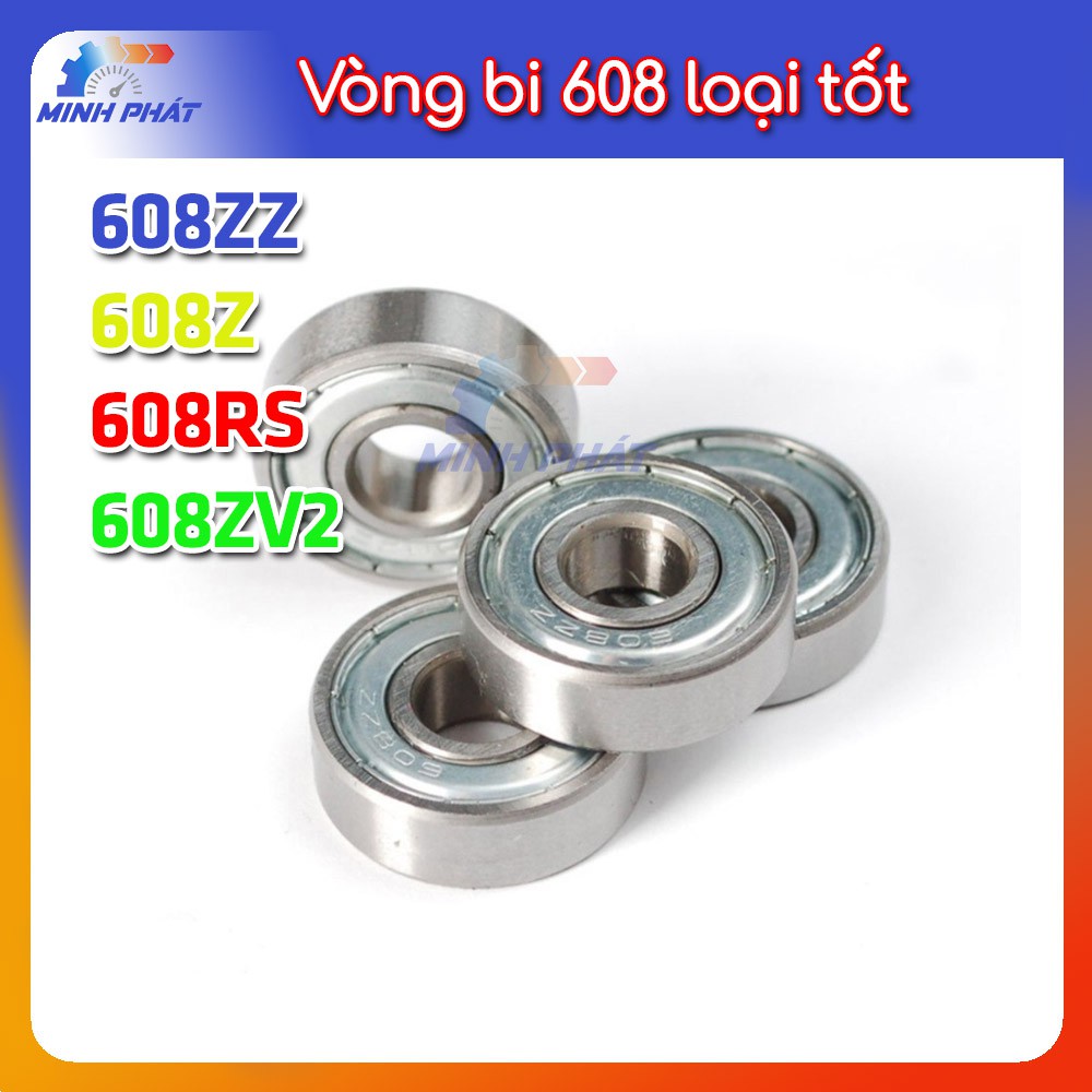 Vòng bi 608zz 608RS cho động cơ cho ván trượt bánh trượt