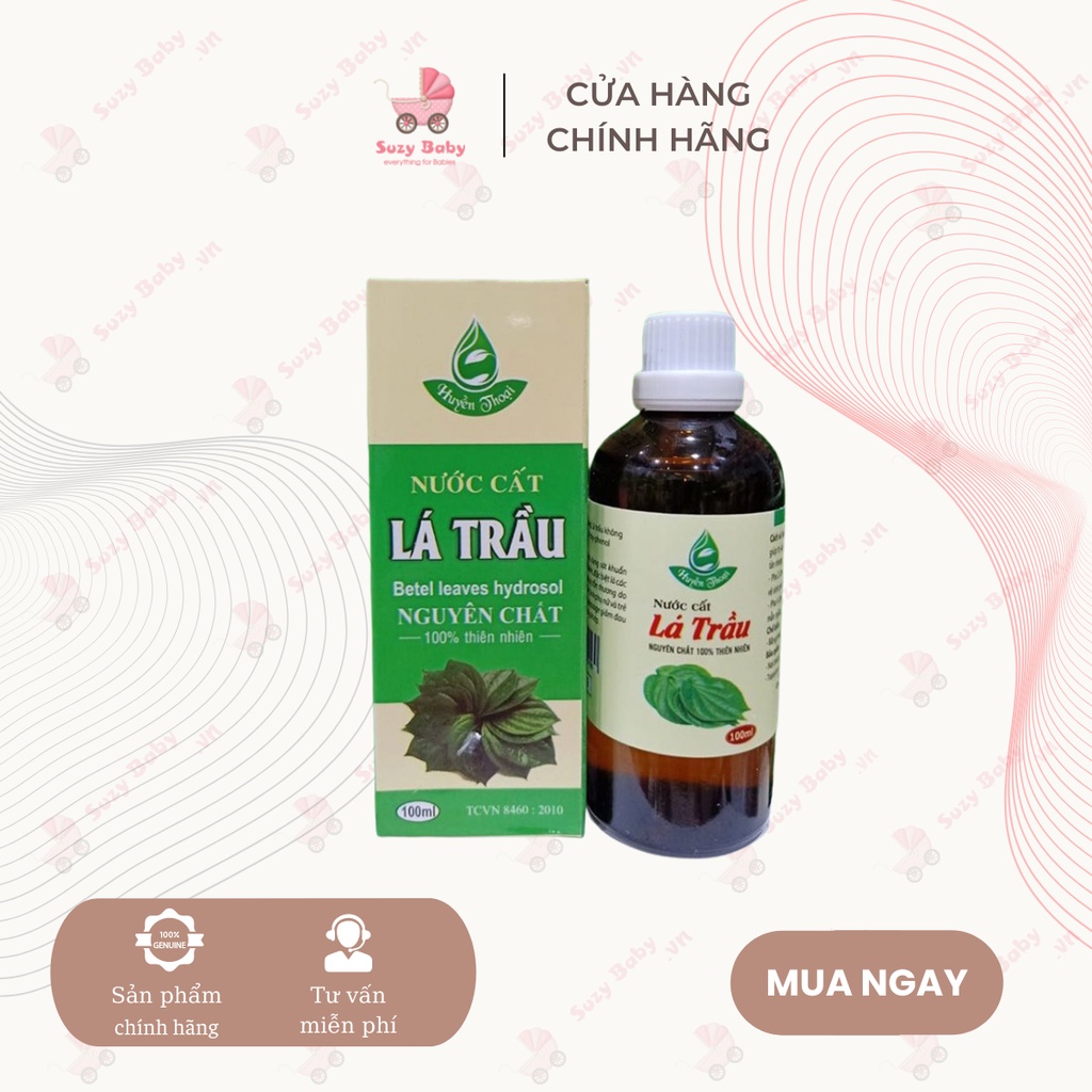 Nước Cất Lá Trầu Không Huyền Thoại tiện lợi