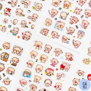 1 Tấm Sticker Heo xinh( Giao ngẫu nhiên)