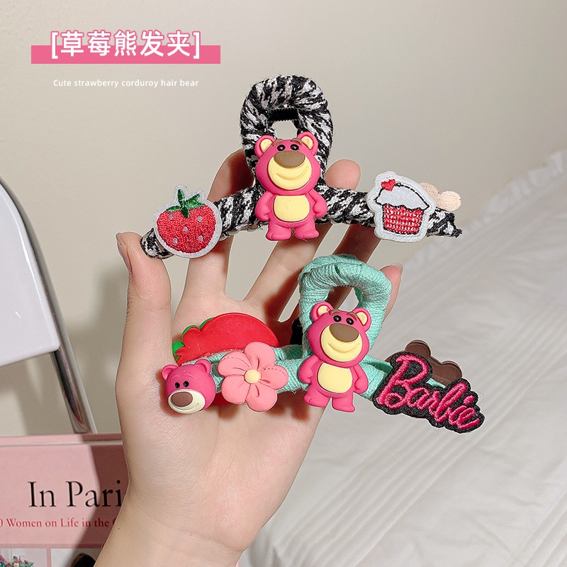 Kẹp Tóc Hình Cá Mập Hoạt Hình Cỡ Lớn Cho Nữ