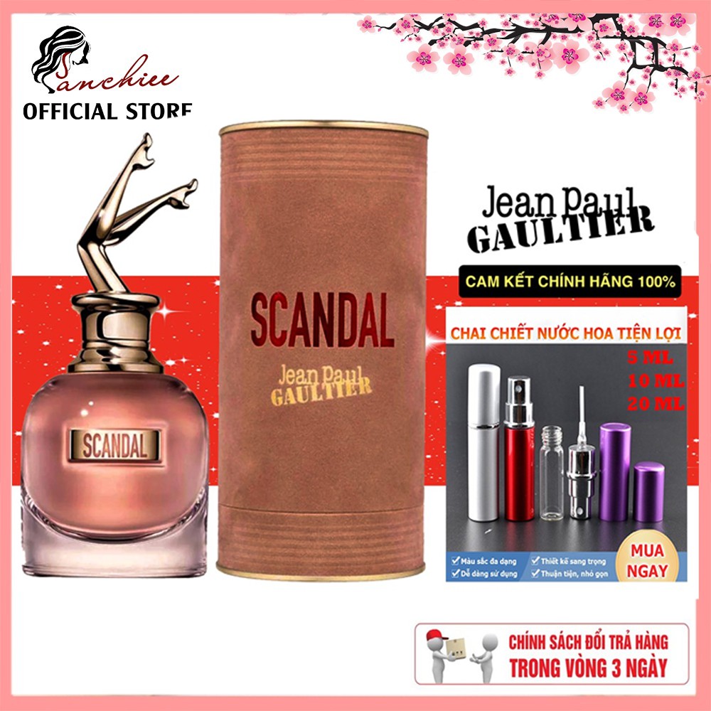 💯Nước hoa mini [𝘊𝘩𝘪́𝘯𝘩 𝘏𝘢̃𝘯𝘨]  𝗝𝗲𝗮𝗻 𝗣𝗮𝘂𝗹 𝗦𝗰𝗮𝗻𝗱𝗮𝗹 𝗘𝗗𝗣. đôi chân quyến dũ