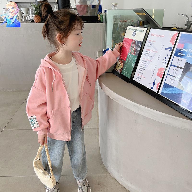 Áo Khoác Mỏng Thời Trang Xuân Thu Hàn Quốc Mới Dành Cho Bé Gái 2022