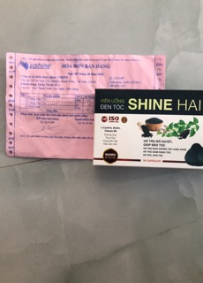 Viên uống đen tóc Shine Hair