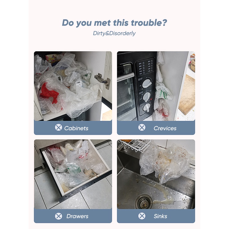 Hộp Nhựa Đựng Túi Rác Gắn Tường Thân Thiện Với Môi Trường