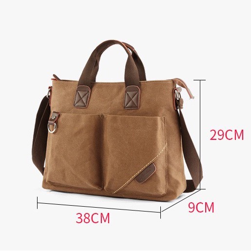 Túi Xách Nam MOYYI MY1028 Vải Bố Canvas Thời Trang Công Sở miniG shop