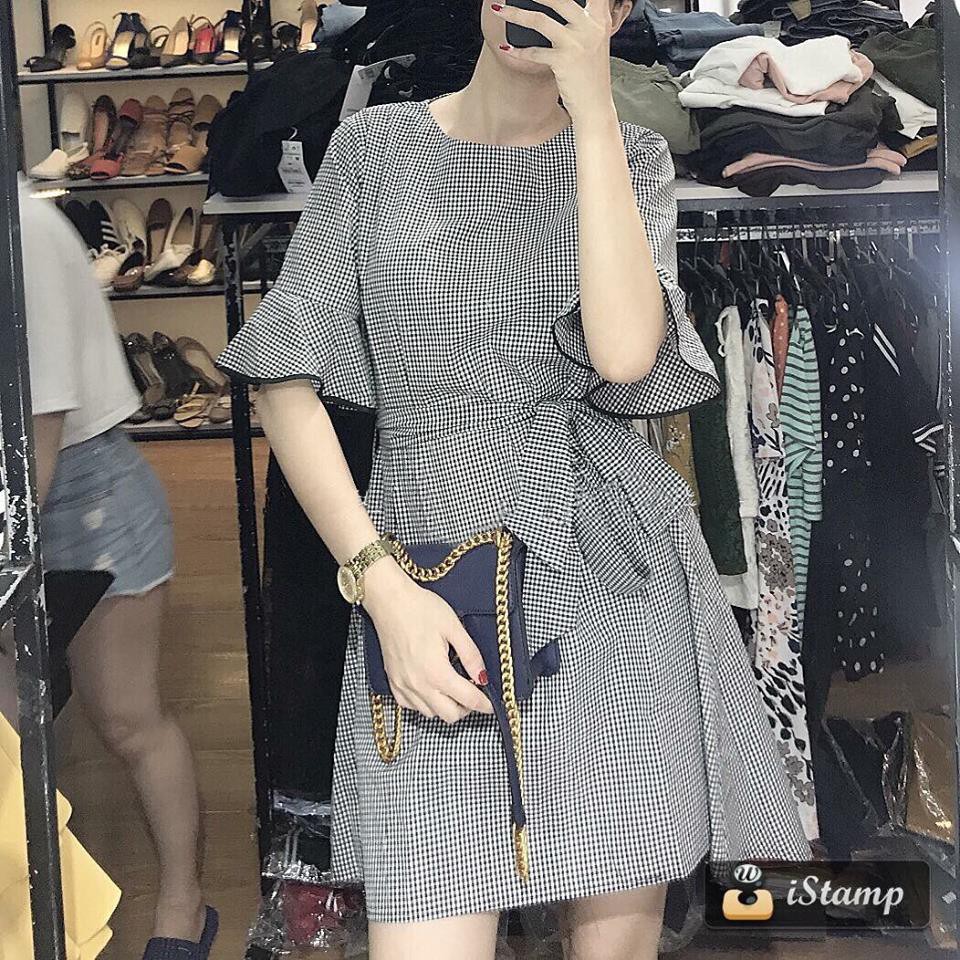 ĐẦM CARO D718 (KÈM HÌNH THẬT)