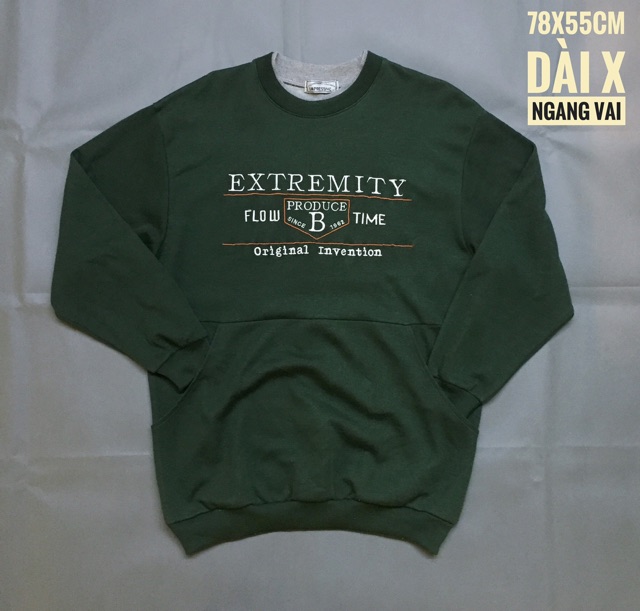 ÁO SWEATER NỈ CHUI DÀY DẶN VINTAGE