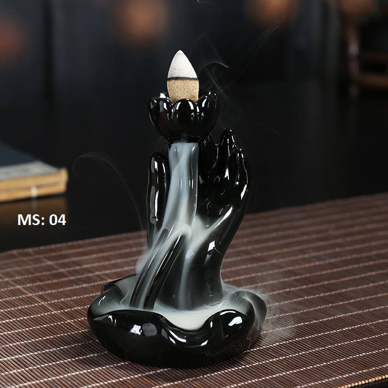 Thác Khói Trầm Hương chọn mẫu Tặng kèm hộp trầm hương Việt 30 nụ
