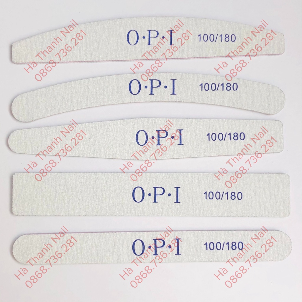 [ Hà Nội ] Dũa Móng OPI , Dũa Dày Chuyên Dụng Có Sẵn 5 Dáng