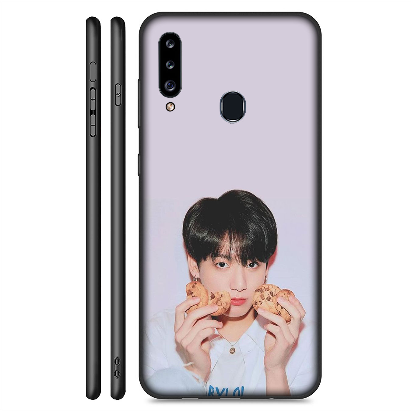 Ốp Điện Thoại Silicon Mềm Hình Jungkook K27 Cho Samsung Galaxy A9 A8 A7 A6 Plus J8 2018 + A21S A70 M20 A6 + A8 + 6plus