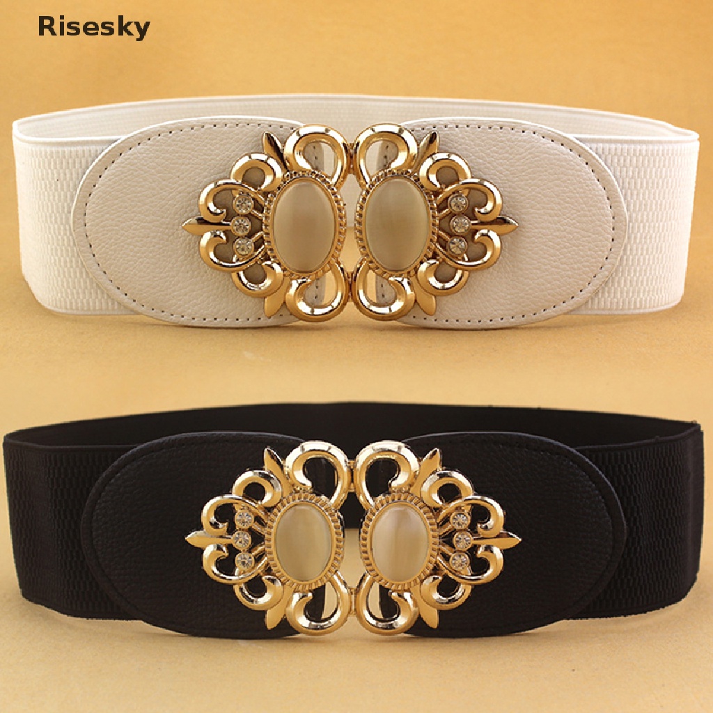 Thắt lưng co giãn thiết kế cổ điển thời trang cho nữ