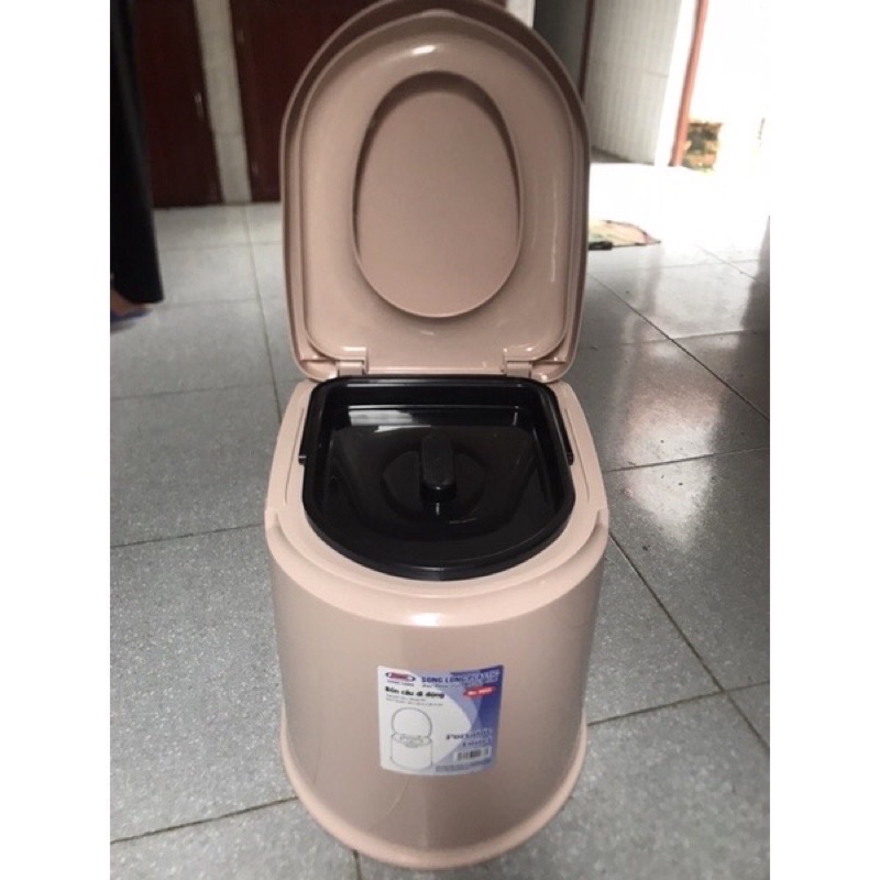 Bô vệ sinh trong nhà cho người già, bà bầu, trẻ em bồn cầu di động người lớn chính hãng