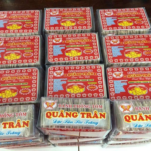 [FREESHIP 99K - NHẬP GROTHANG10 GIẢM 10%] Bánh Phồng Tôm Quảng Trân