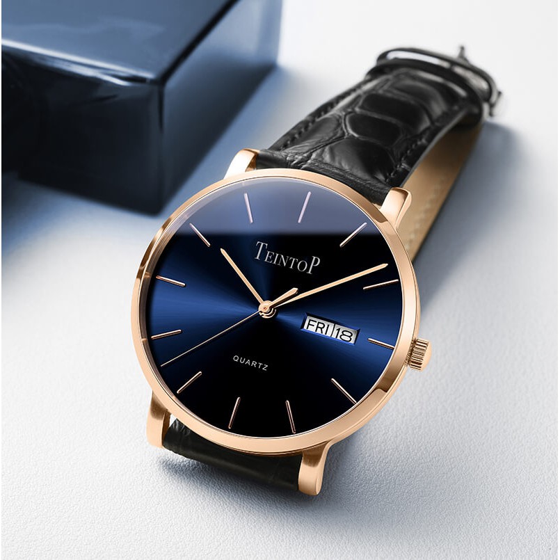 Đồng hồ nam chính hãng Teintop T7015-1 fullbox ,Kính sapphire ,chống xước ,Chống nước ,Bh 12 Tháng,máy điện tử (Quartz)