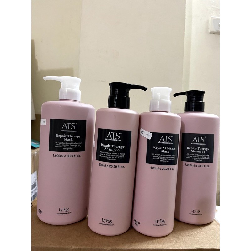 ATS -gội xả phục hồi , làm sạch sâu , cân bằng độ PH -600ml -1000ml chuẩn hãng