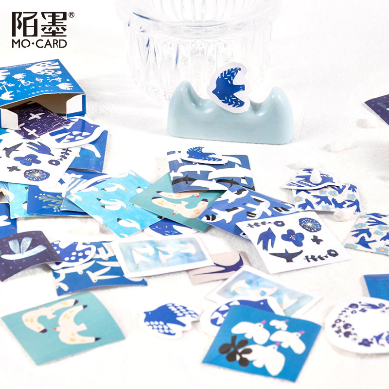 46 miếng dán hình động vật đáng yêu dùng để trang trí