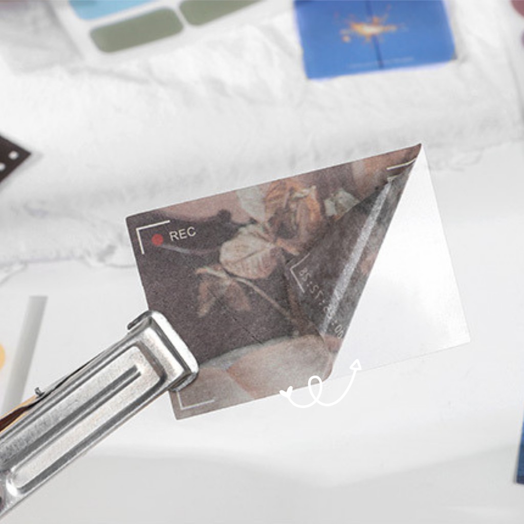 Sticker - Set 15 Hình Dán Nhiều Kích Cỡ Kèm 5 Bảng Sticker Chấm Trang Trí Bullet Jounals/ Góc Học Tập