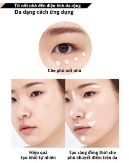 Set che khuyết điểm Clio Kill Cover Liquid Concealer