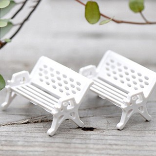 Bộ 2 ghế mini trang trí sân vườn tiểu cảnh