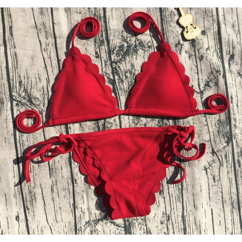 [ Hàng siêu đẹp - clip thật ] Bikini tam giác 2 mảnh cao cấp, mặc là sướng