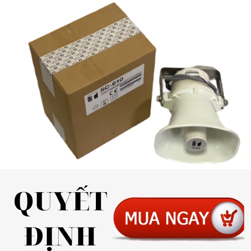 LOA NÉN THÔNG BÁO TOA 10W TOA SC-610