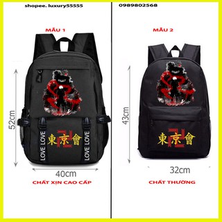 (HOT) 🎁 Balo Đi Học Tokyo Ghoul Anime hình cực chất 💥