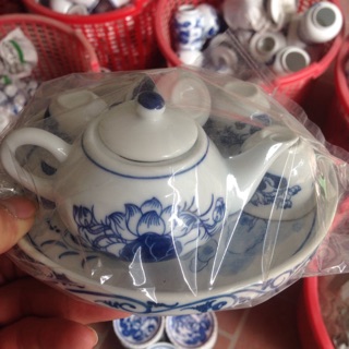 Bộ ấm chén mini thờ cúng