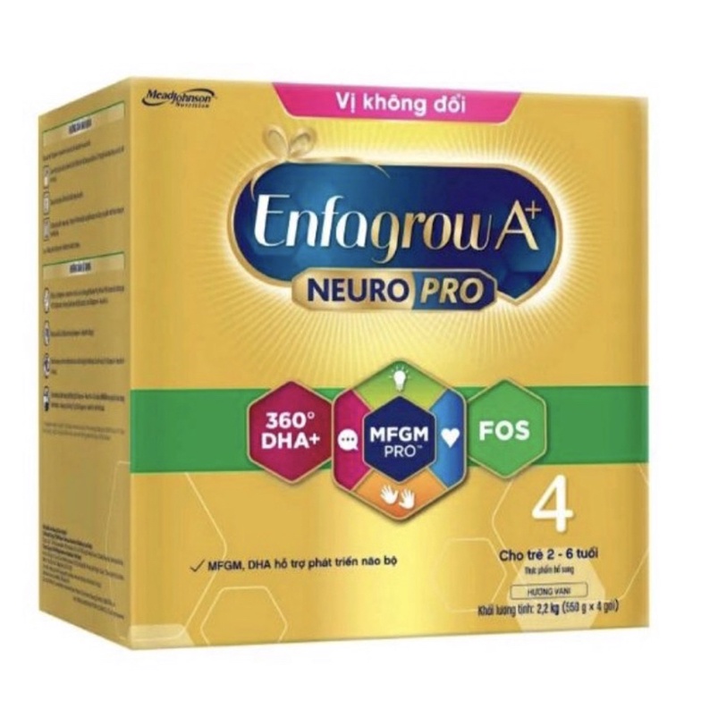 Sữa bột Enfagrow A+ 4 2.2kg