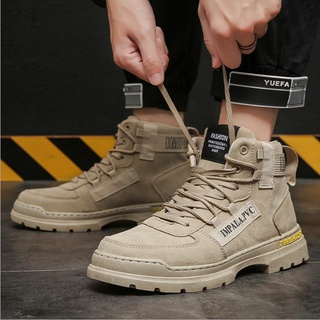 Giày Boot Nam Cổ Cao Retro GN317-GN318