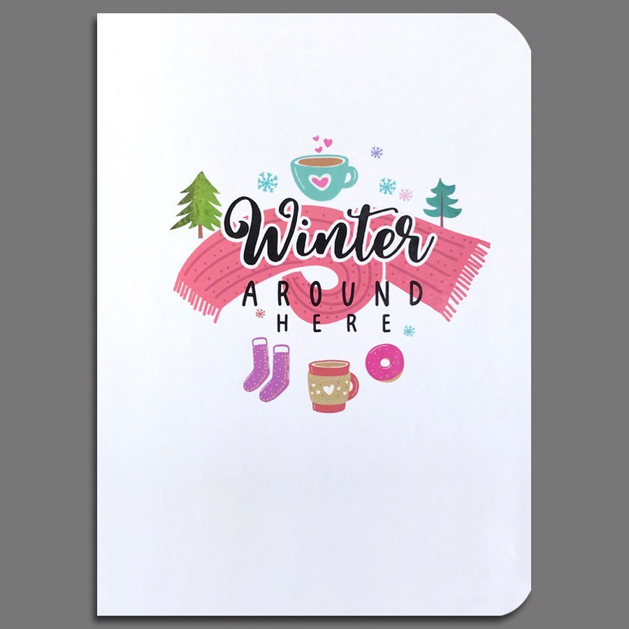 Notebook - Winter Around Here - TSM0457