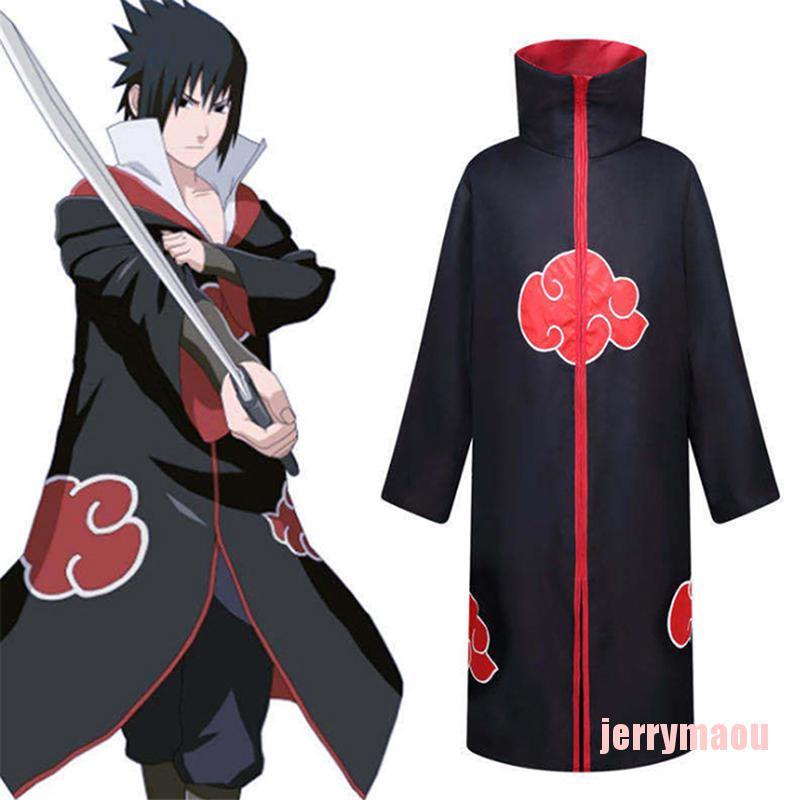 Áo Choàng Hóa Trang Nhân Vật Uchiha Trong Naruto Cho Bé