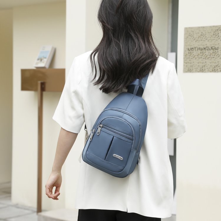 Ba Lô Vải Nylon Siêu Nhẹ Sức Chứa Lớn Hai Cách Dùng Đơn Giản Dễ Phối Đồ Phong Cách Mới Cho Nữ
