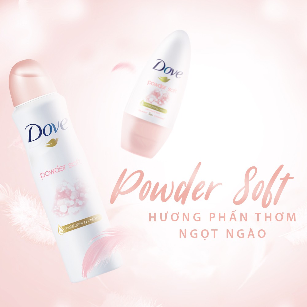 Xịt Khử Mùi Dưỡng Da Sáng Mịn Dove 48H 150ml