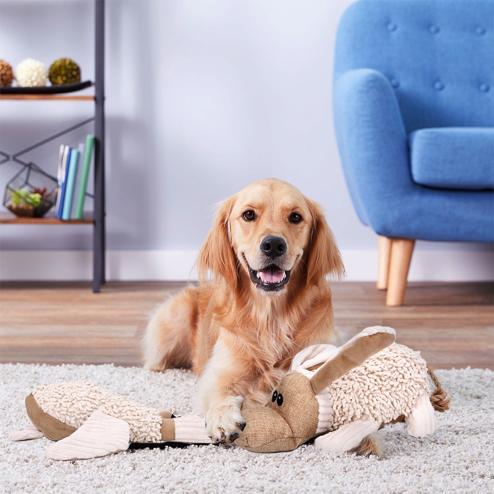 Đồ chơi chút chít nhồi bông thiết kế động vật hoạt hình cho cún cưng