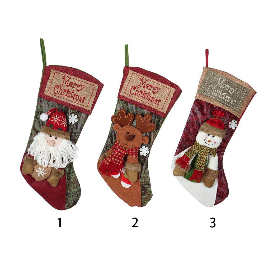 JANE Tất Treo Trang Trí Cây Thông Noel