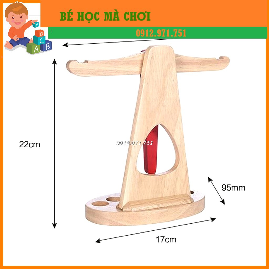 Đồ Chơi Giáo Dục Bộ Cân Học Toán - Đồ Chơi Gỗ An Toàn Cho Bé