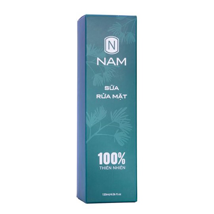 Sữa Rửa Mặt NAM Làm Sạch Sâu Kiểm Soát Nhờn Ngừa Mụn (120 ml)