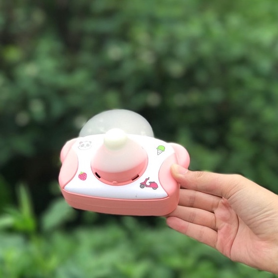 Quạt mini tích điện quạt cầm tay mini tích điện du lịch hình máy ảnh đáng yêu siêu bền Maxshop Độc