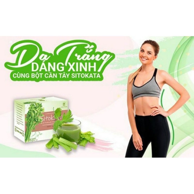 Bán sỉ Combo 10 Hộp Cần tây sitokata + tặng 10 bình nước + cẩm nang chính Hãng F99 | BigBuy360 - bigbuy360.vn