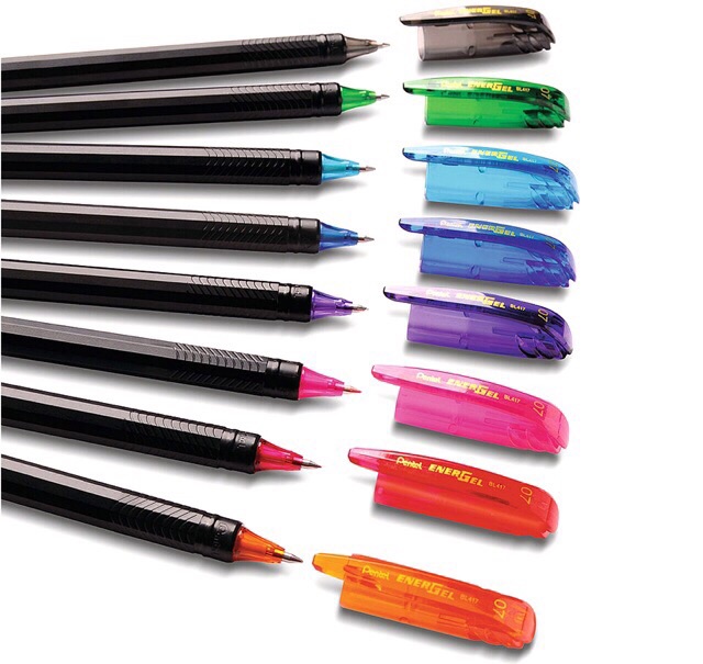 Bút Bi Nước Mực Gel Nhật Bản Pentel Energel BL417 | 12 Màu Mực | Ngòi 0.7mm | Công Nghệ Mực Siêu Nhanh Khô | Không Lem |