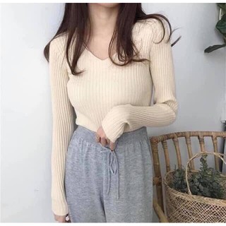 Áo len tăm lông cừu Quảng Châu