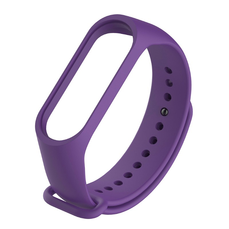 Vòng đeo tay silicone kiểu thể thao cho đồng hồ thông minh Xiaomi Mi Band 3 4