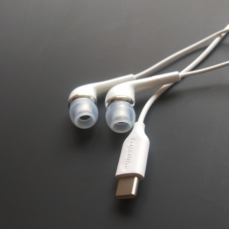 SAMSUNG Tai Nghe Nhét Tai Kỹ Thuật Số Cổng Usb Type C Có Mic / Điều Khiển Từ Xa Cho Galaxy Note 10 20 S20 S21 Ultra A80