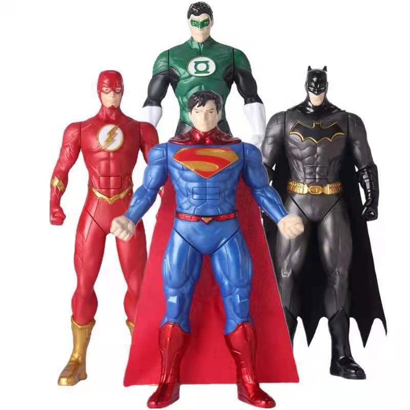✼☢DC chính hãng phiên bản giới hạn siêu anh hùng Batman Superman Flash Green Lantern mô hình đèn lồng đồ trang trí búp b