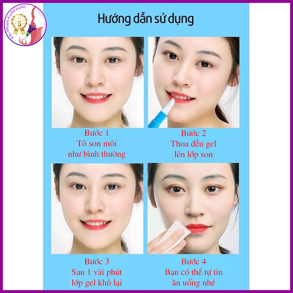 Gel khóa son biquantang giữ bền màu lâu trôi 4ml