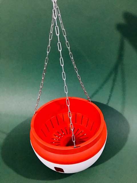 Chậu Treo Thông Minh, Chậu Treo Tự Dưỡng - không sợ thiếu nước - Smart Hanging Pots, Self-Hanging Hanging Pots (26vs19)