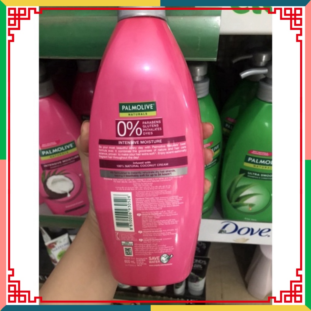 Dầu gội xả 2in1 Palmolive thiên nhiên tự nhiên 600ml