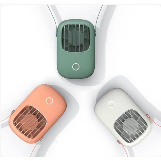 Quạt đeo cổ mini ,cầm tay,để bàn,pin 1800mAh , thờii gian sử dụng tới 6h | BigBuy360 - bigbuy360.vn